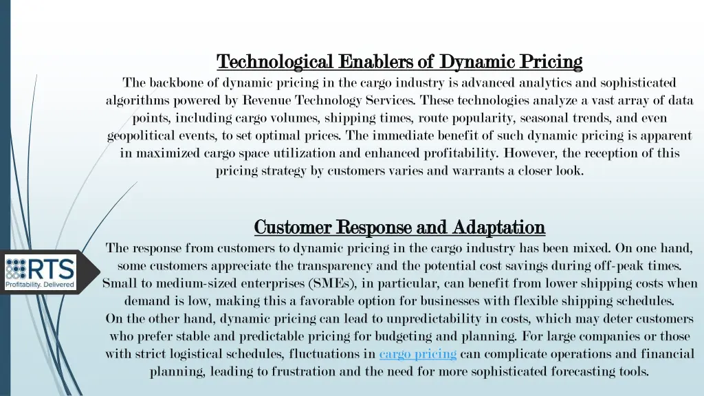 technological enablers of dynamic pricing