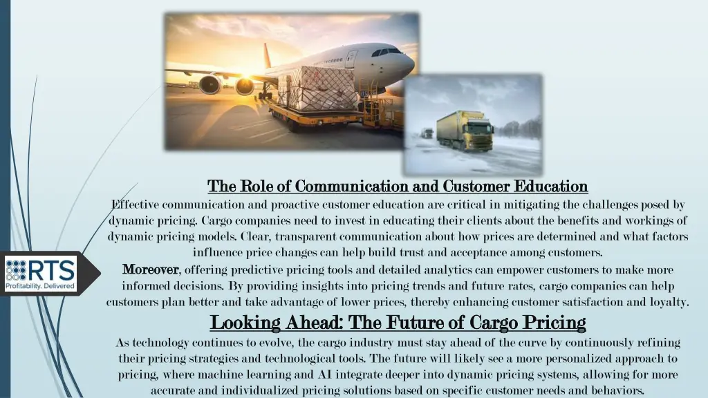 the role of communication and customer education