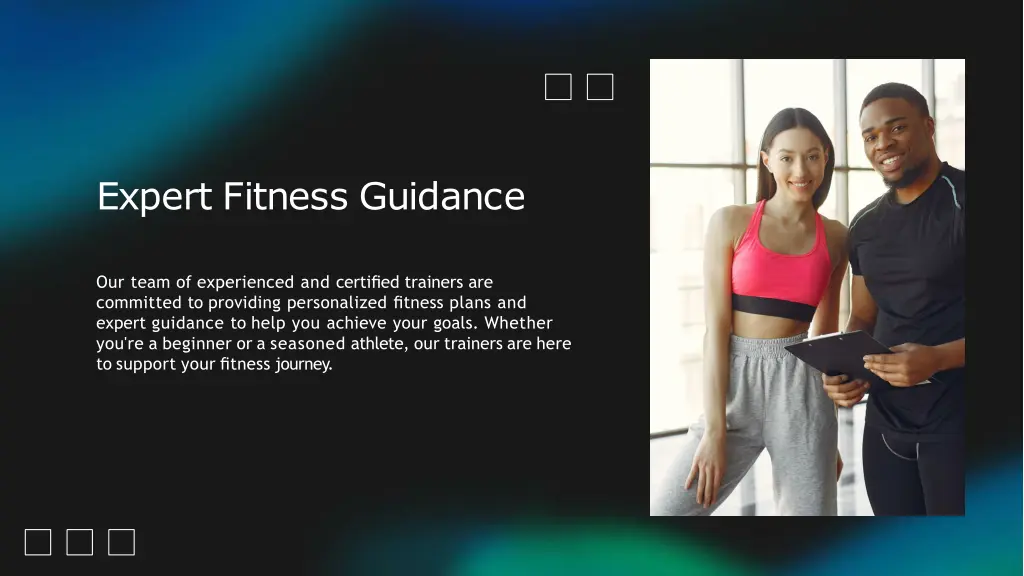 expert fitness guidance