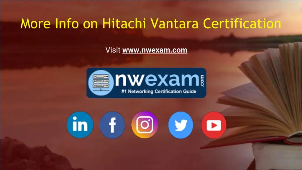 more info on hitachi vantara certification