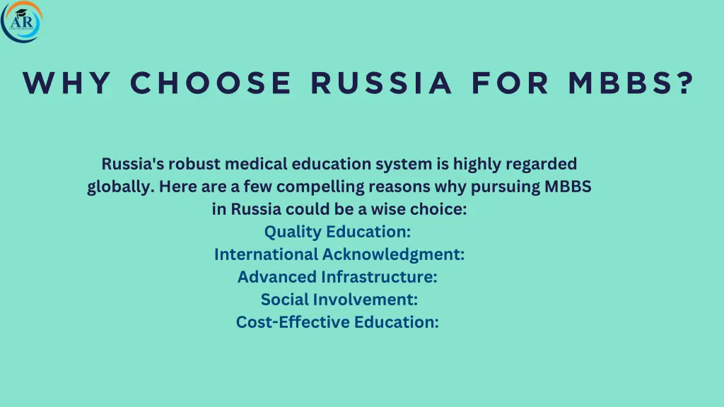 why choose russia for mbbs