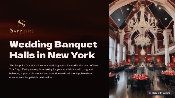 wedding banquet halls in new york