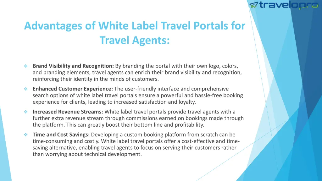 advantages of white label travel portals