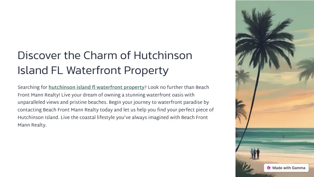 discover the charm of hutchinson island