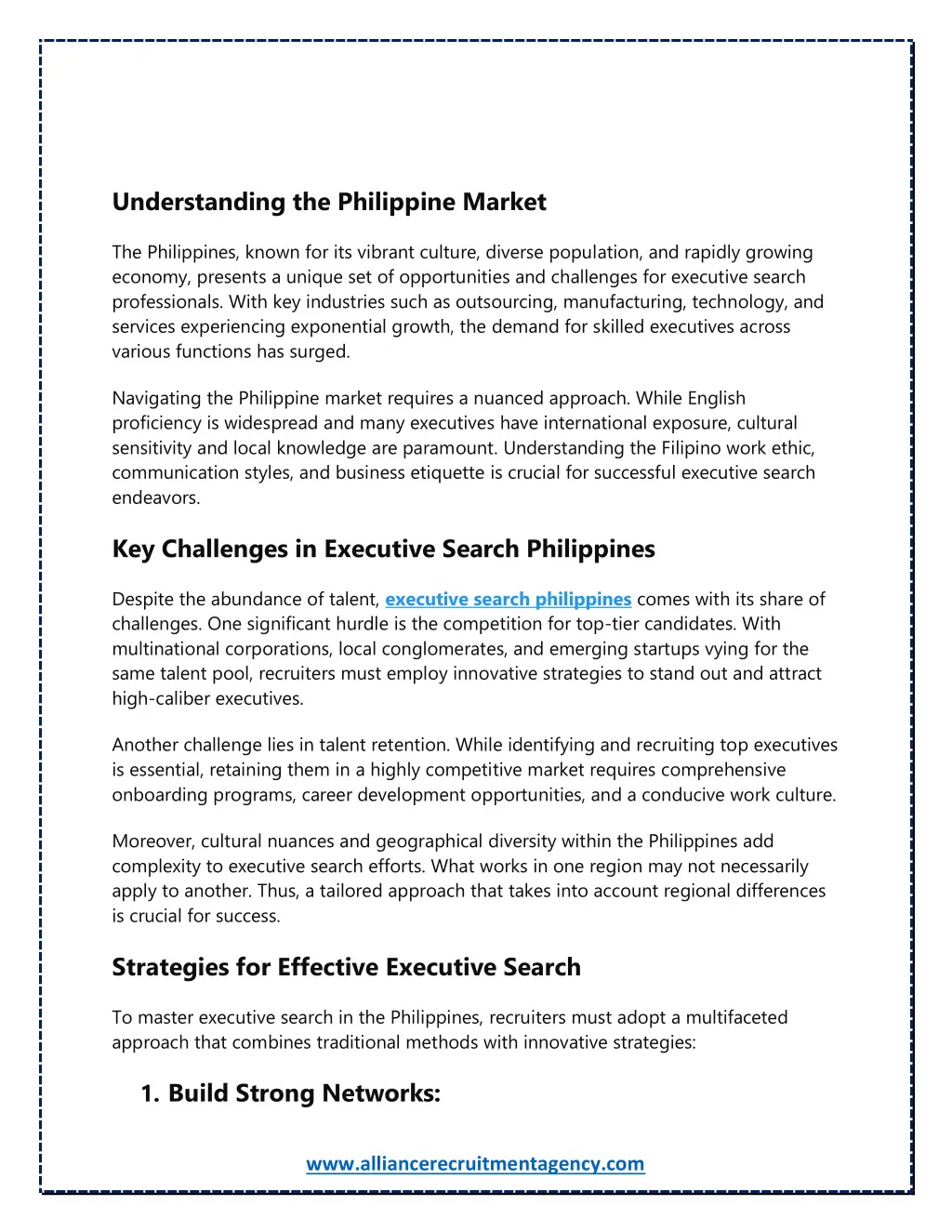 understanding the philippine market