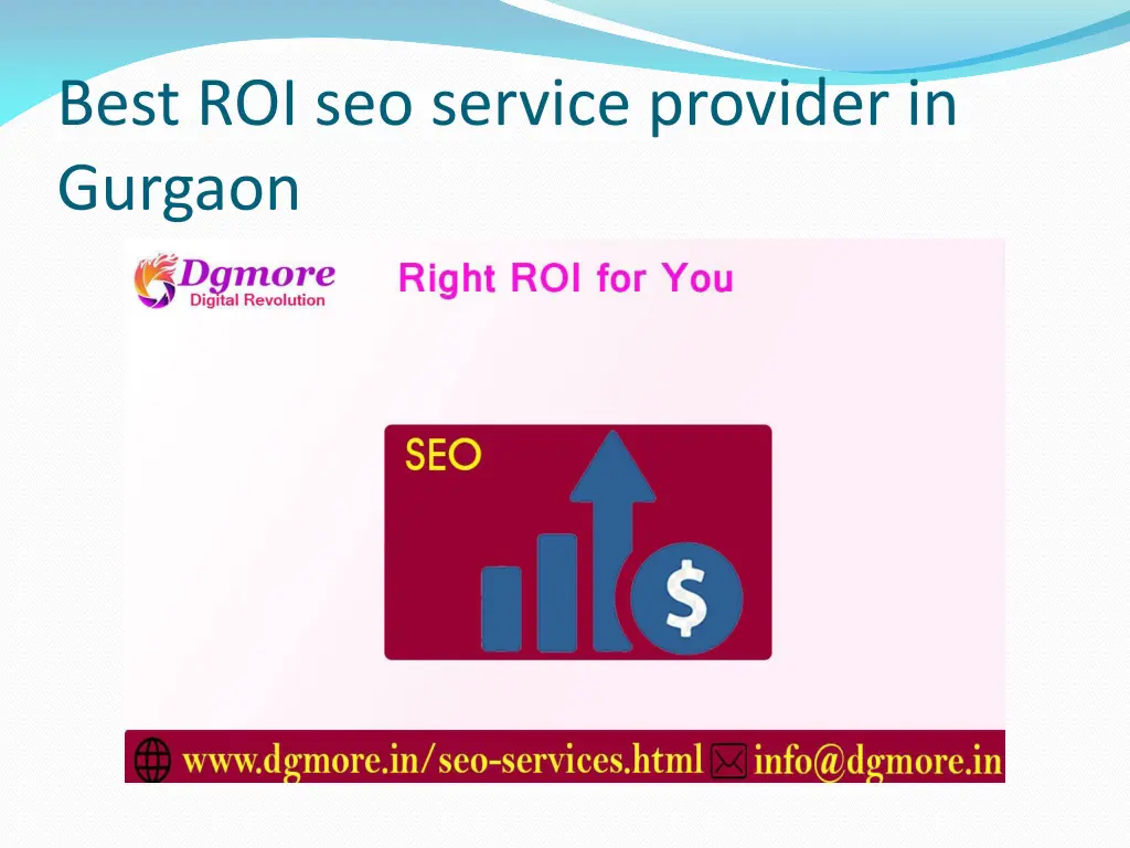 best roi seo service provider in gurgaon