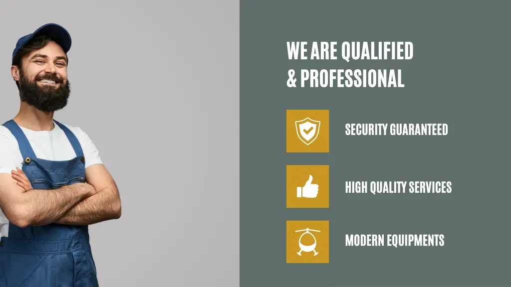 we are qualified professional
