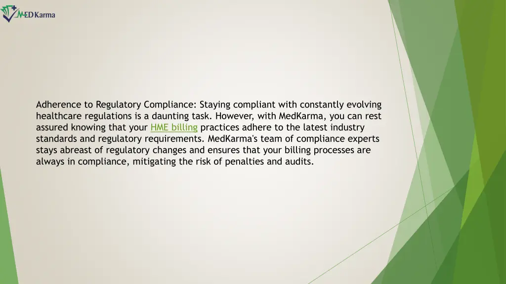 adherence to regulatory compliance staying