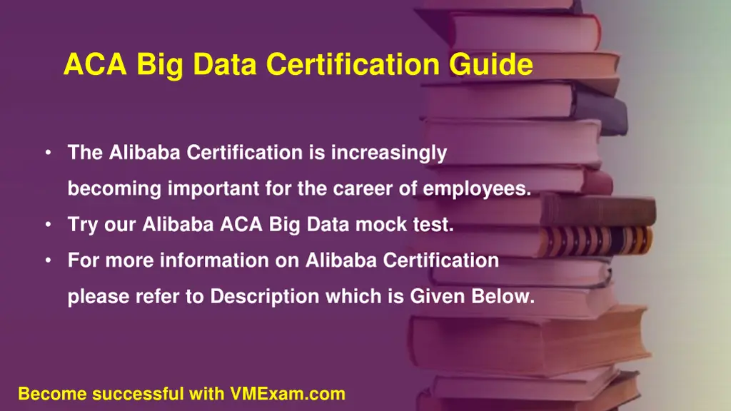 aca big data certification guide