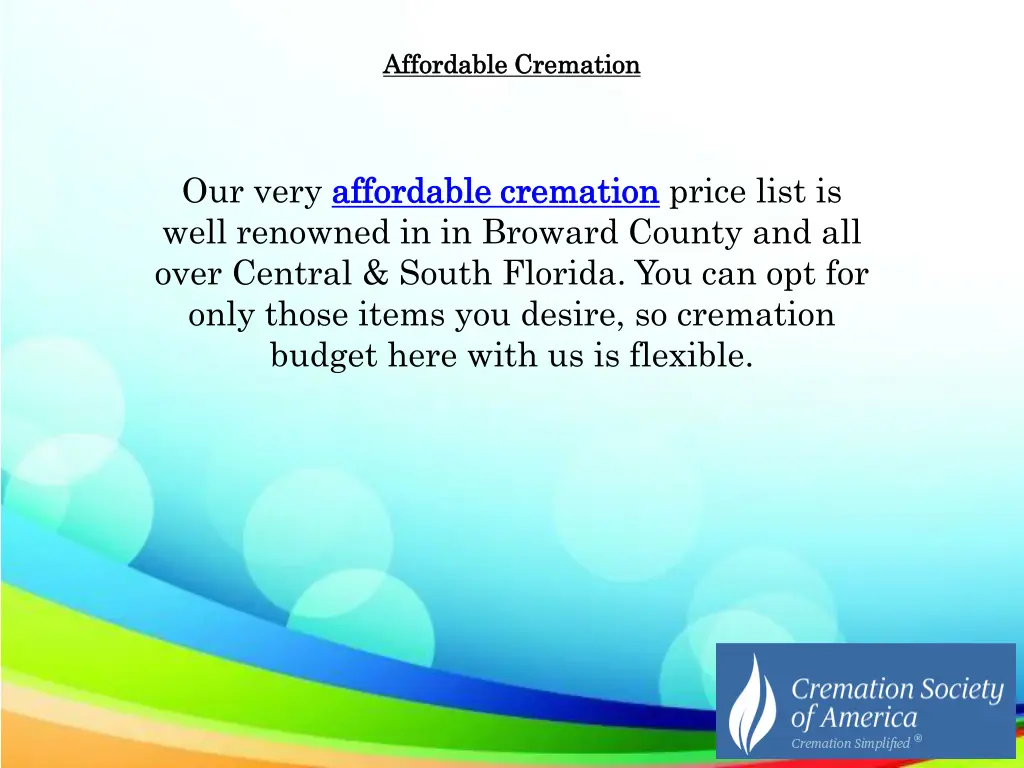 affordable affordable cremation