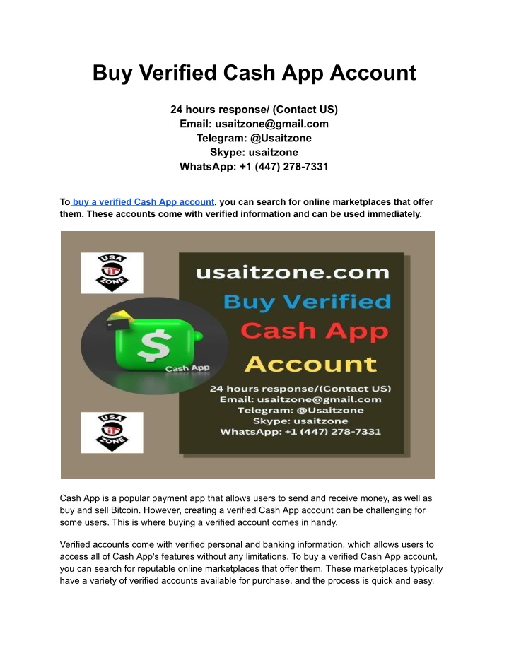 buy verified cash app account