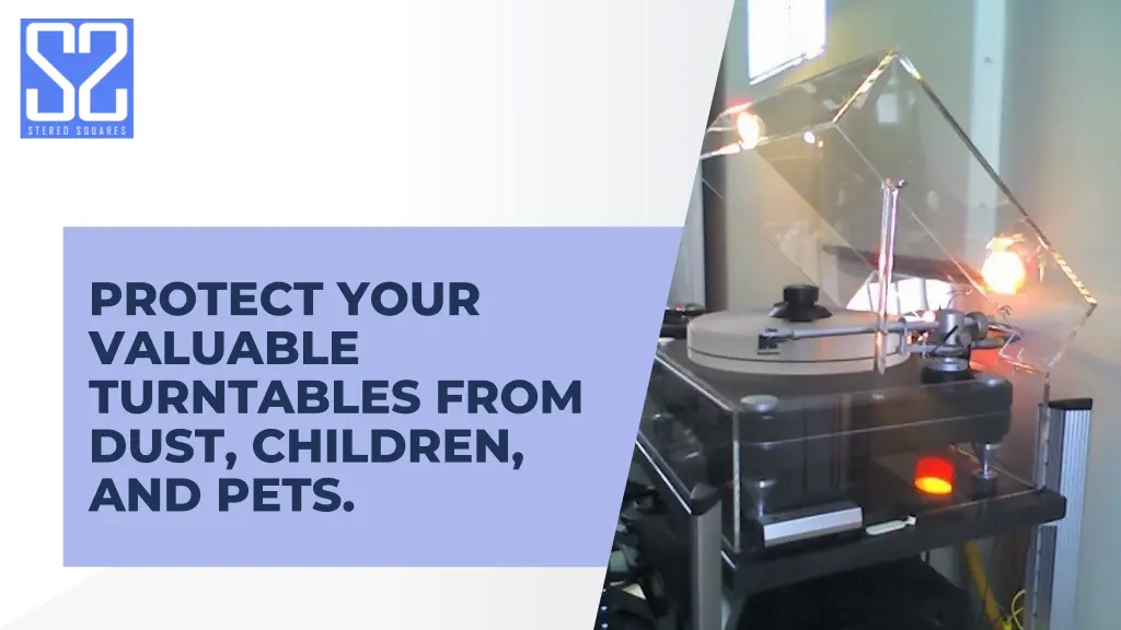 protect your valuable turntables from dust