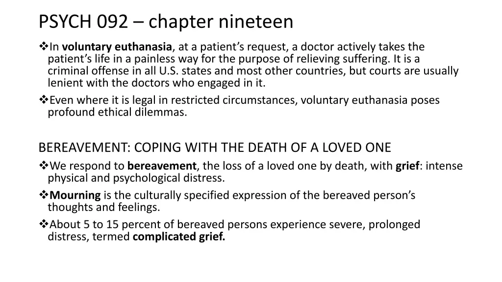 psych 092 chapter nineteen in voluntary