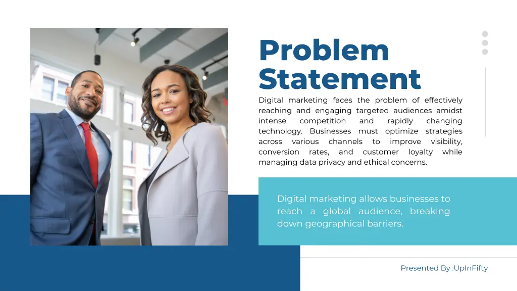 problem statement digital marketing faces