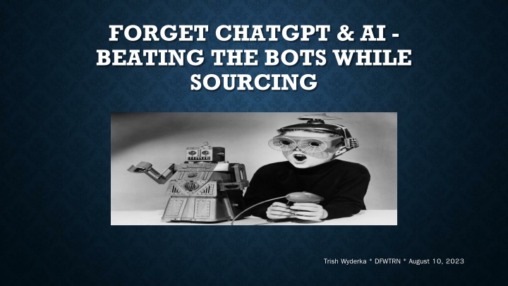 forget chatgpt ai beating the bots while sourcing