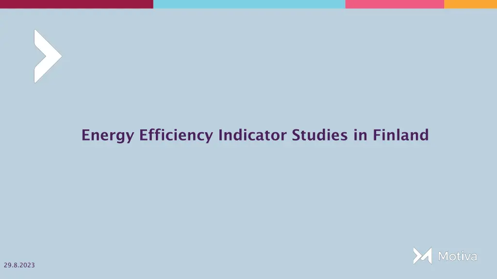 energy efficiency indicator studies in finland