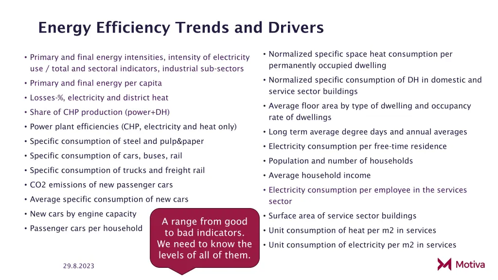 energy efficiency trends and drivers