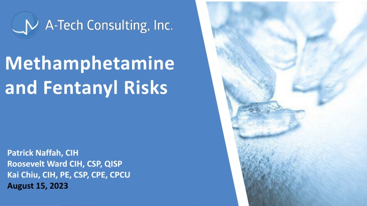 methamphetamine and fentanyl risks