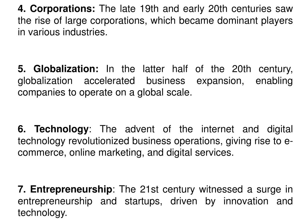 4 corporations the late 19th and early 20th