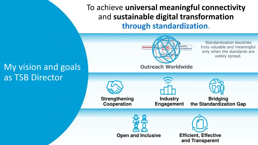 to achieve universal meaningful connectivity