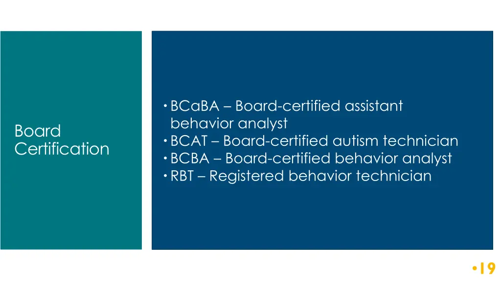 bcaba board certified assistant behavior analyst