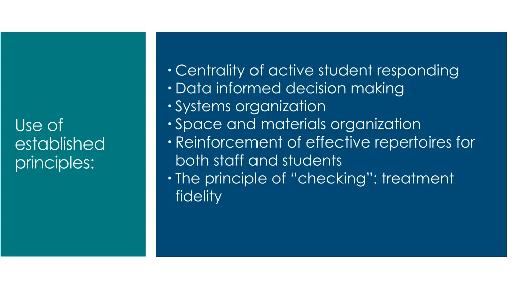 centrality of active student responding data