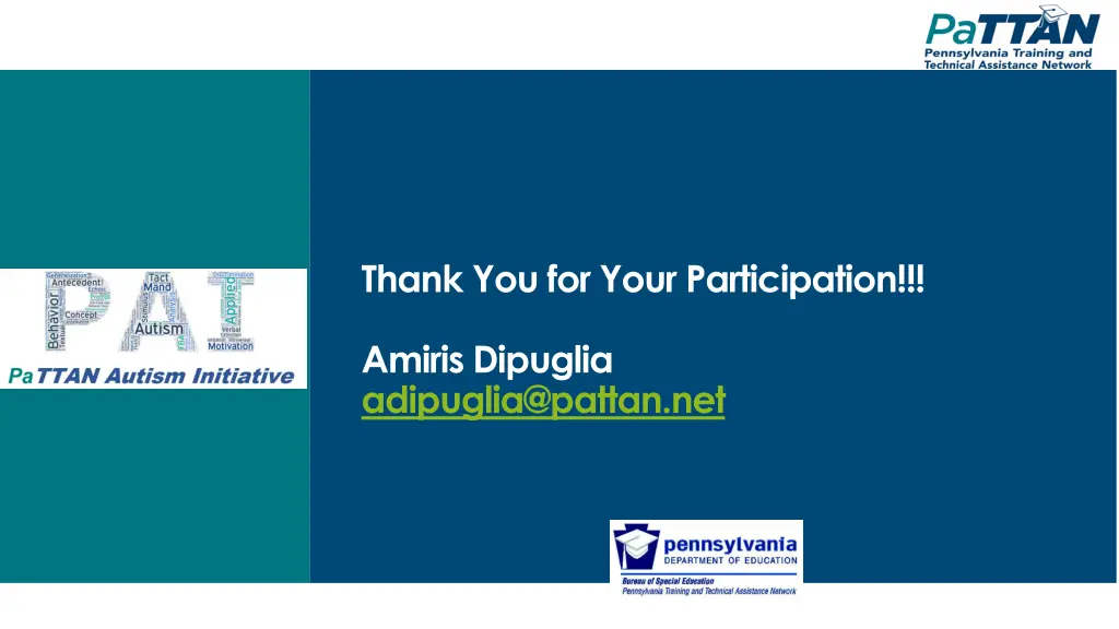 thank you for your participation