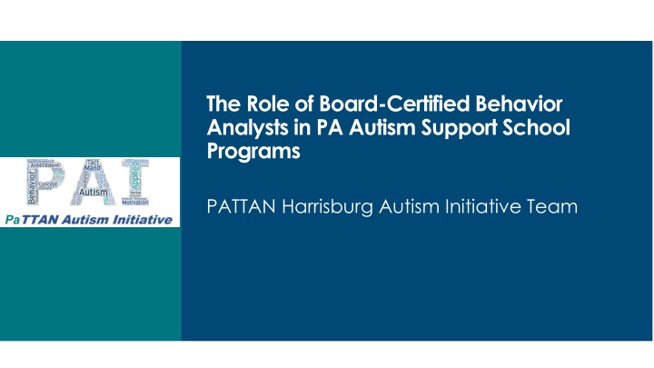 the role of board certified behavior analysts