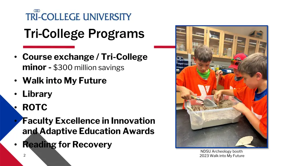 tri college programs