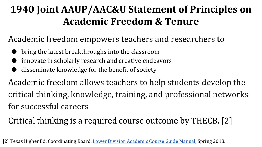 1940 joint aaup aac u statement of principles 1