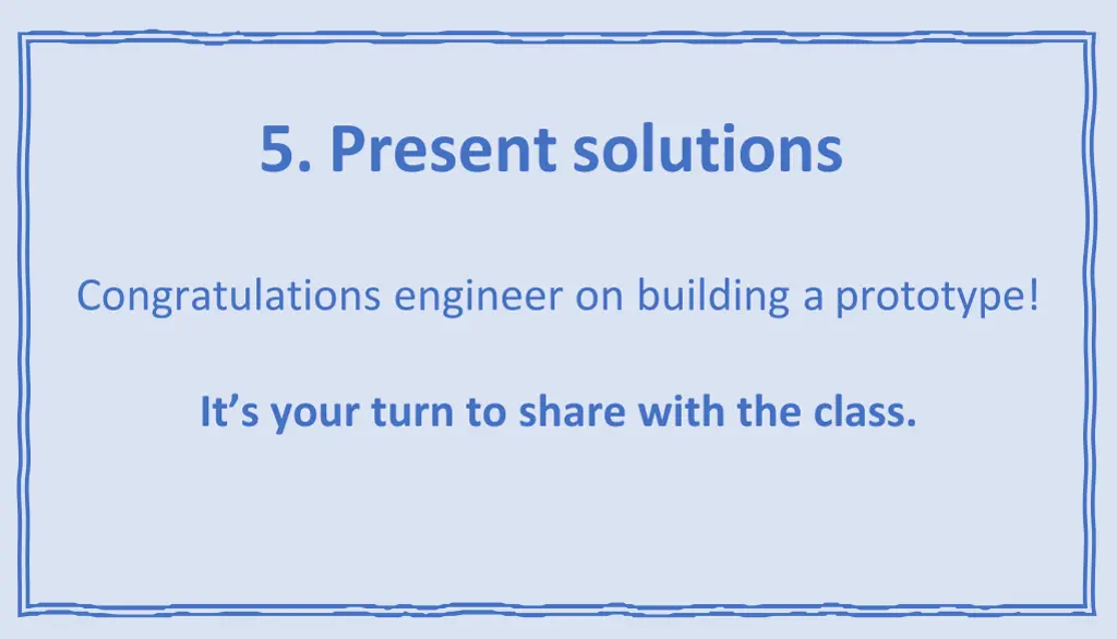 5 present solutions