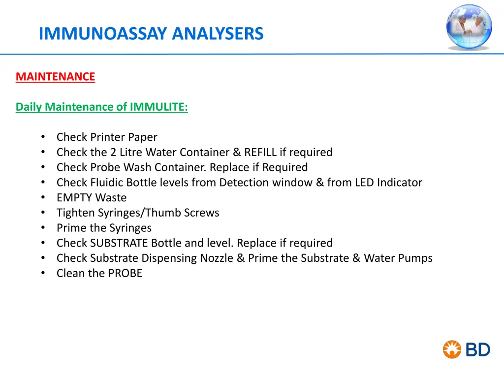 immunoassay analysers 8