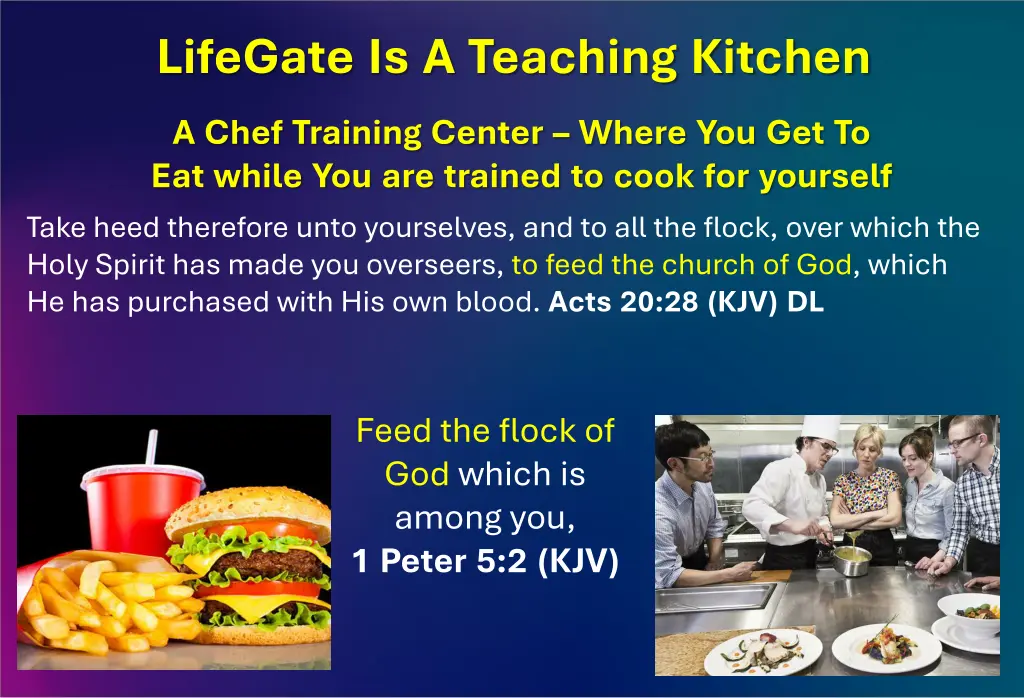 lifegate is a teaching kitchen