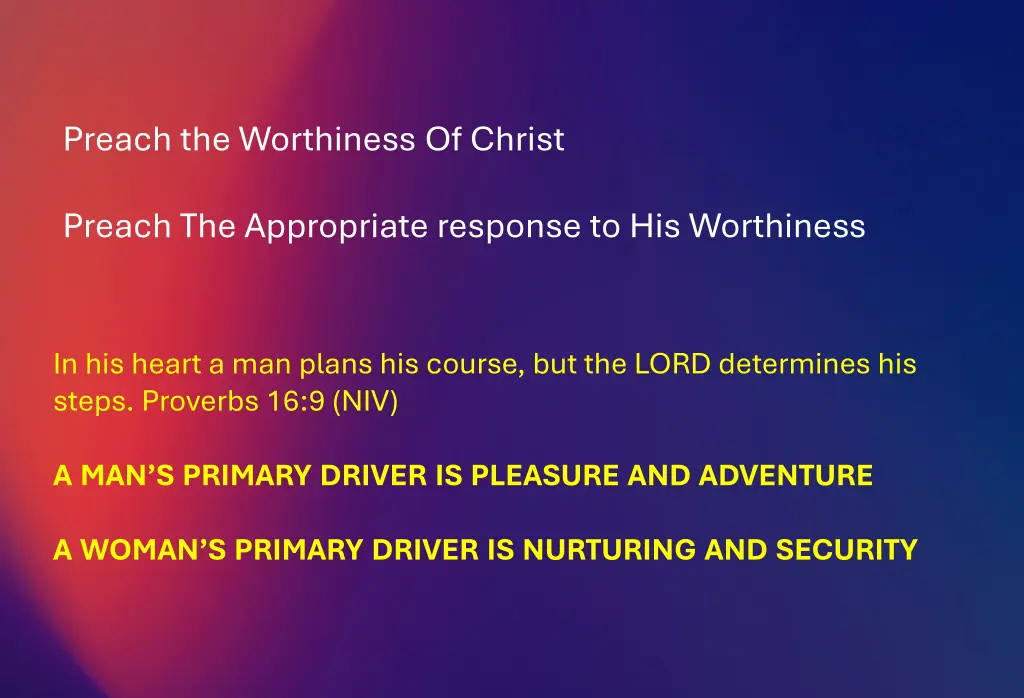 preach the worthiness of christ