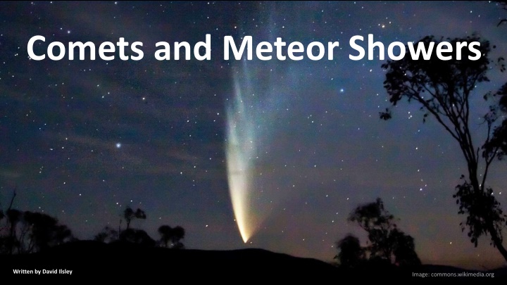 comets and meteor showers