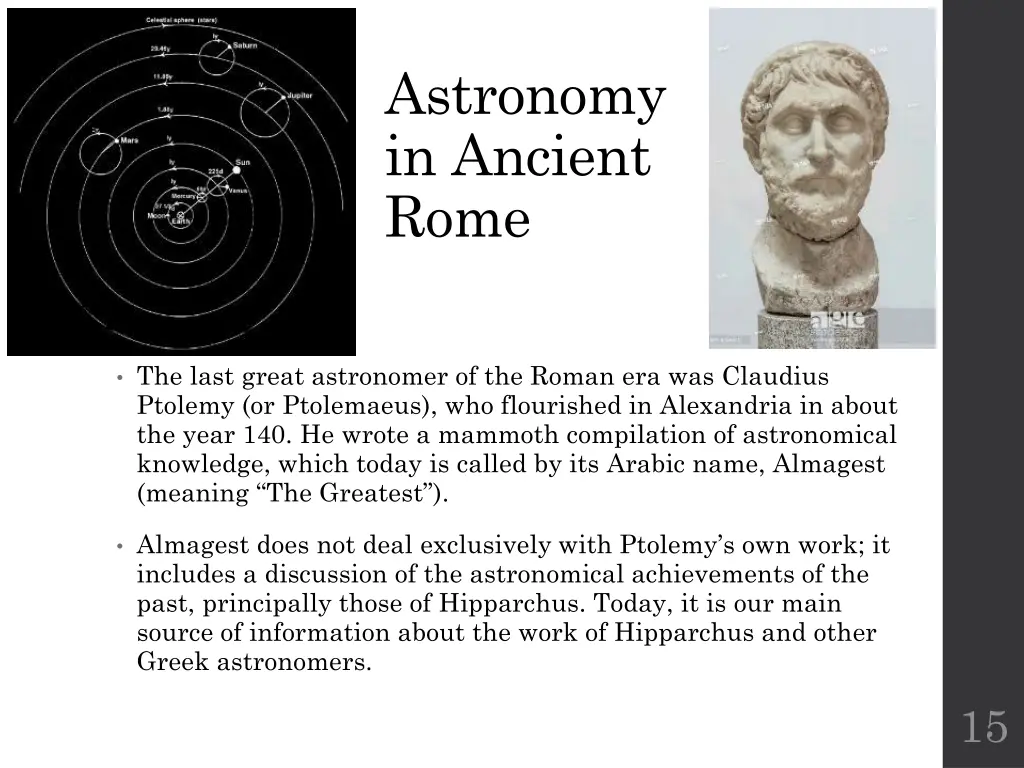 astronomy in ancient rome