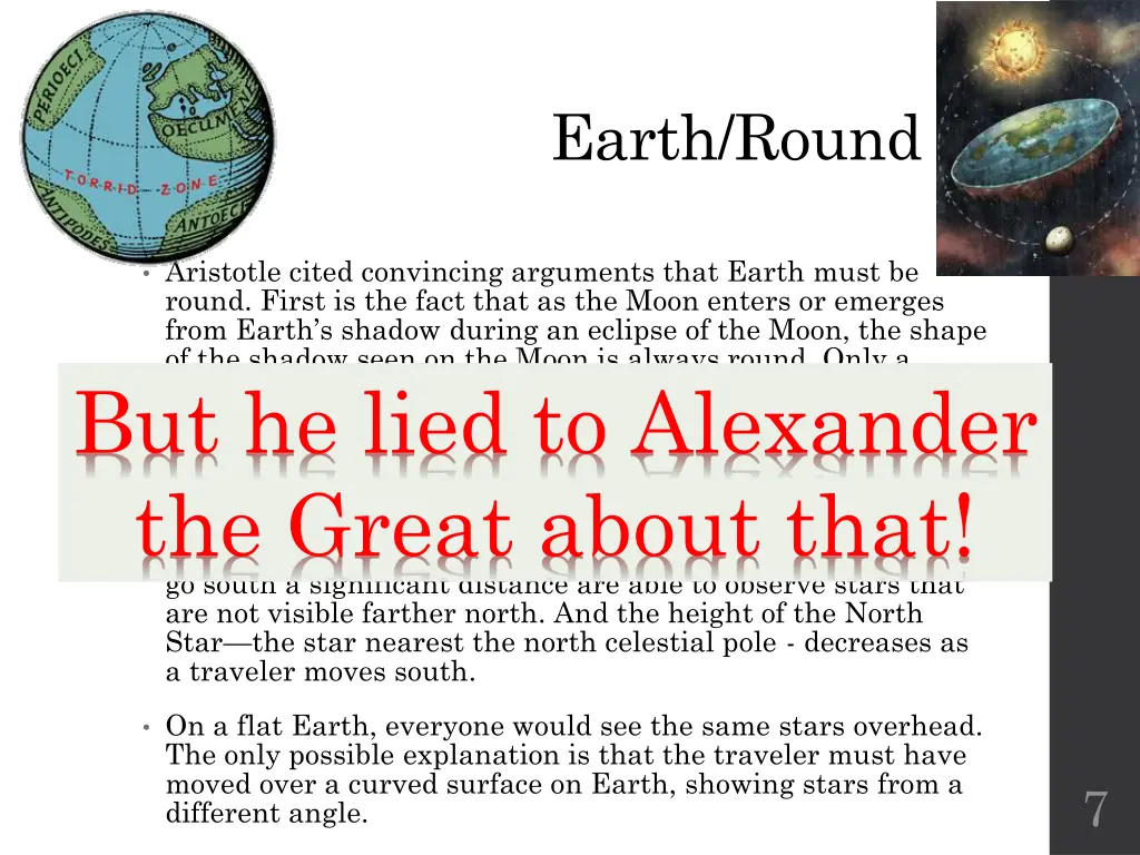 earth round