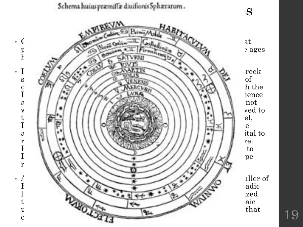 through dark ages middle ages onto renaissance