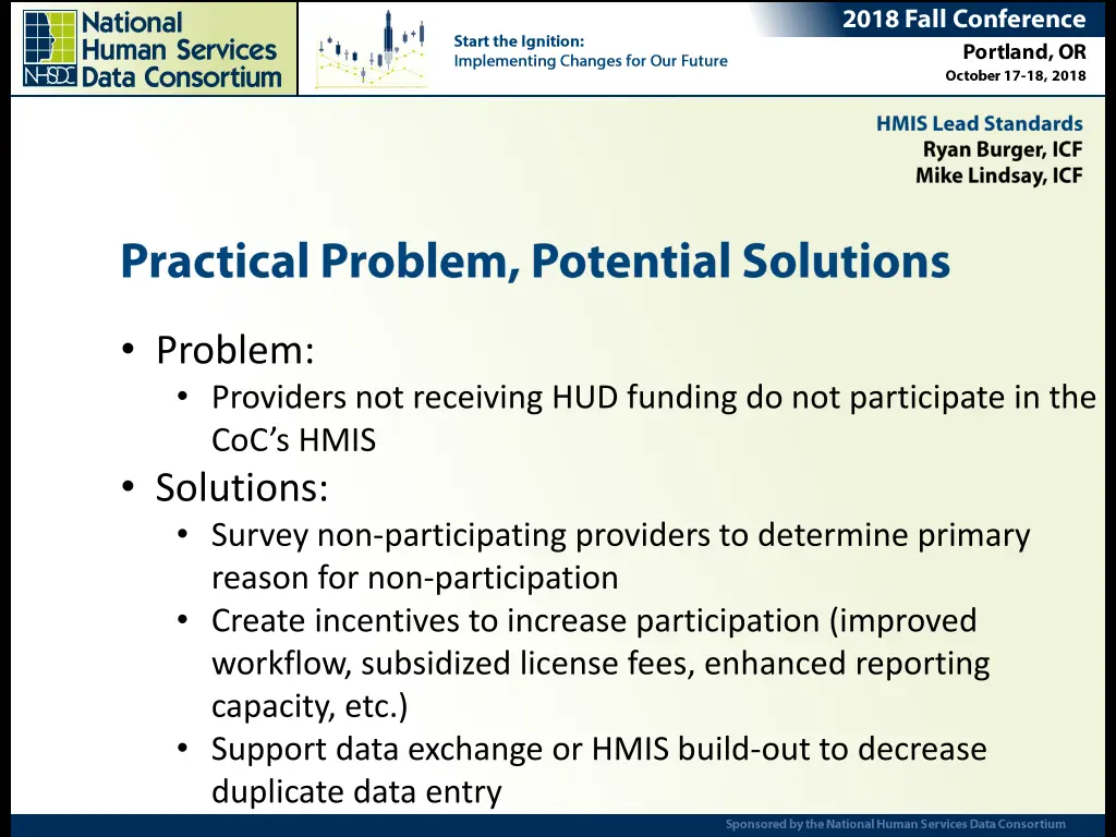 problem providers not receiving hud funding