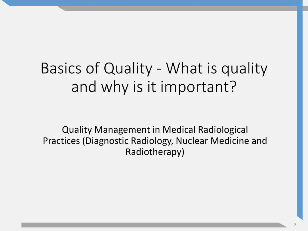 basics of quality what is quality