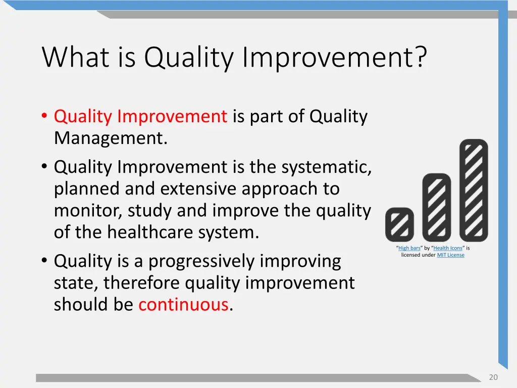 what is quality improvement