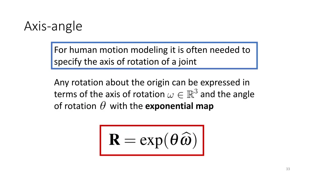 axis angle