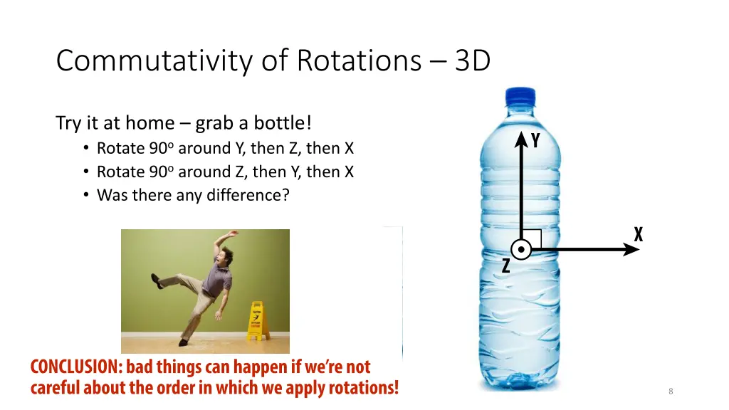 commutativity of rotations 3d