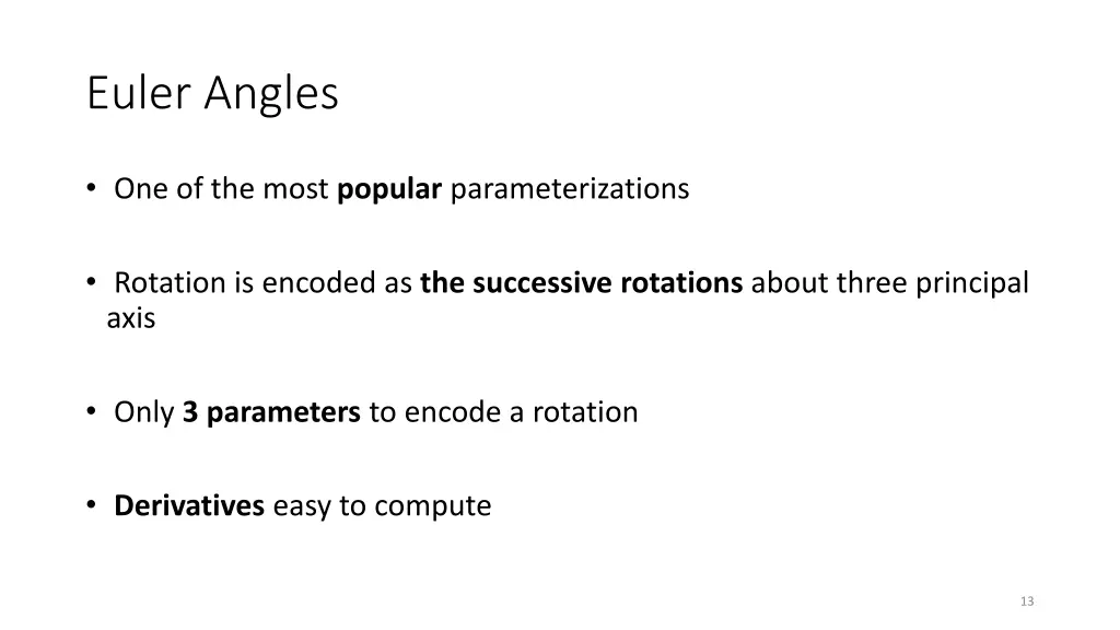 euler angles