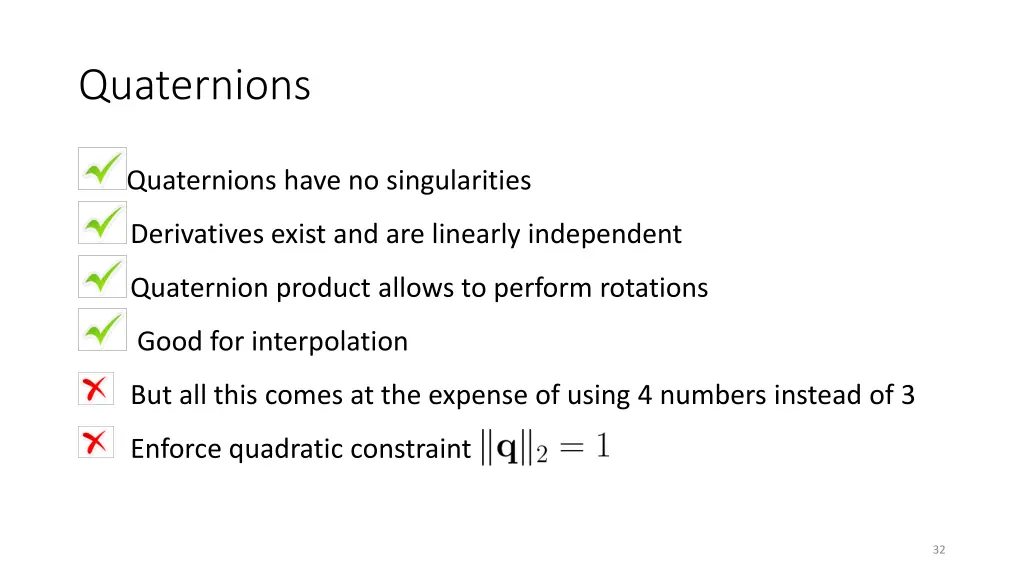 quaternions 3