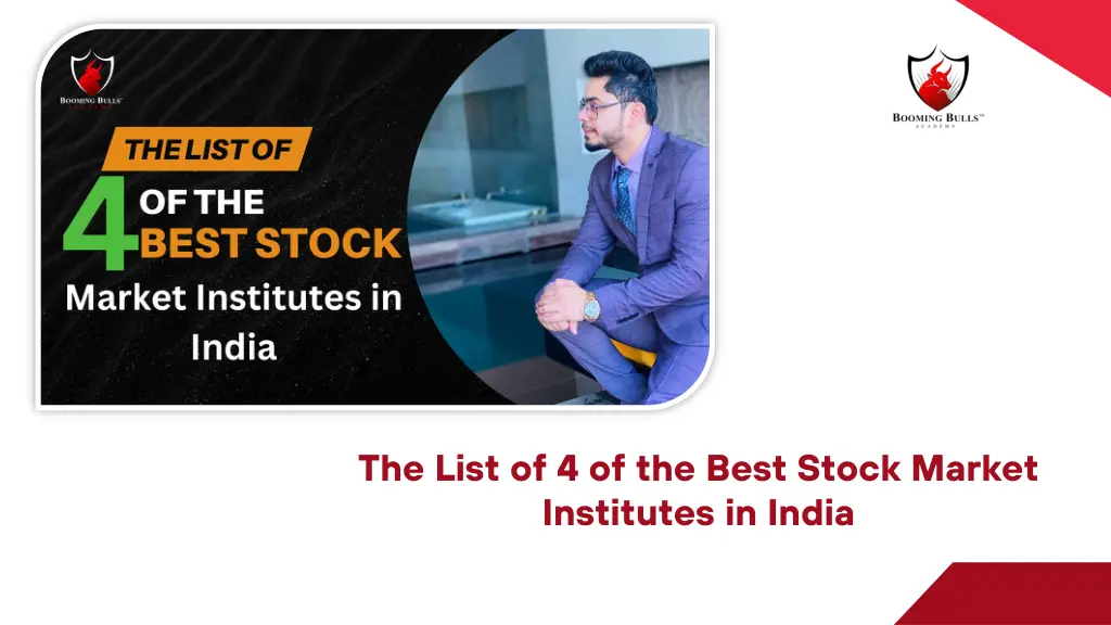 the list of 4 of the best stock market institutes
