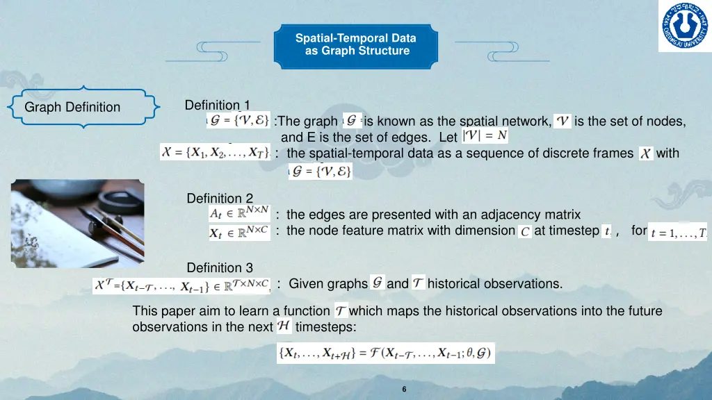 spatial temporal data as graph structure