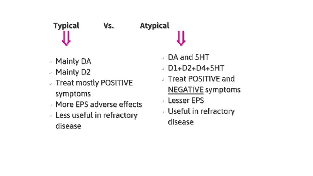 typical vs atypical