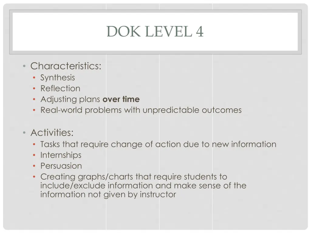 dok level 4