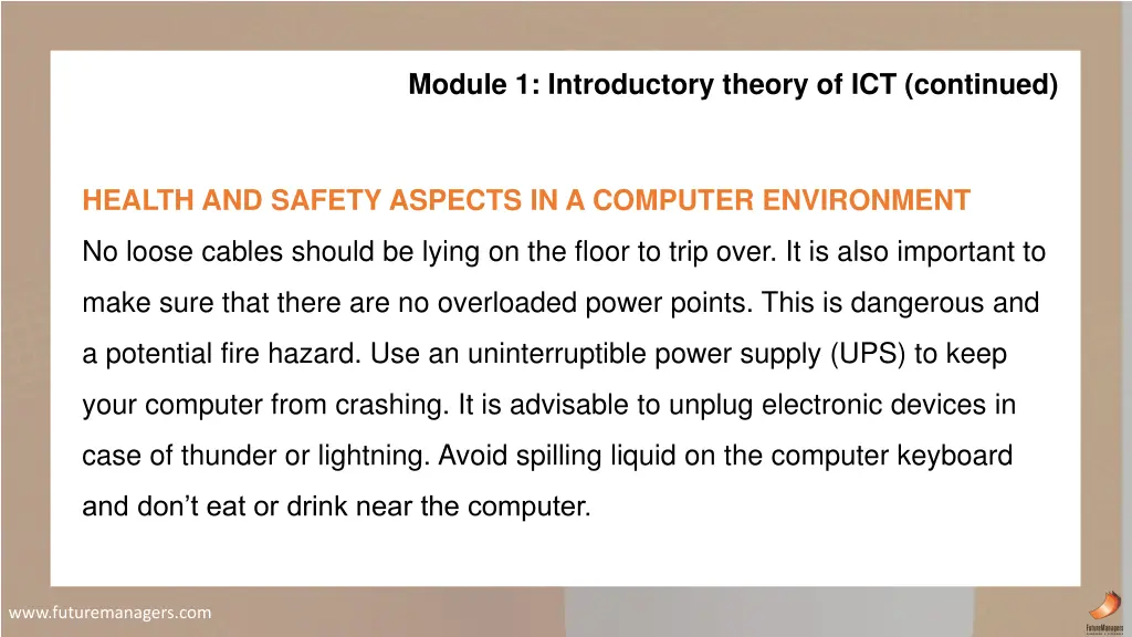 module 1 introductory theory of ict continued 5